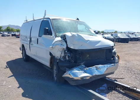 2023 GMC Savana Cargo Rwd 2500 Regular Wheelbase Work Van из США, поврежденный, VIN 1GTW7AFP2P1105188